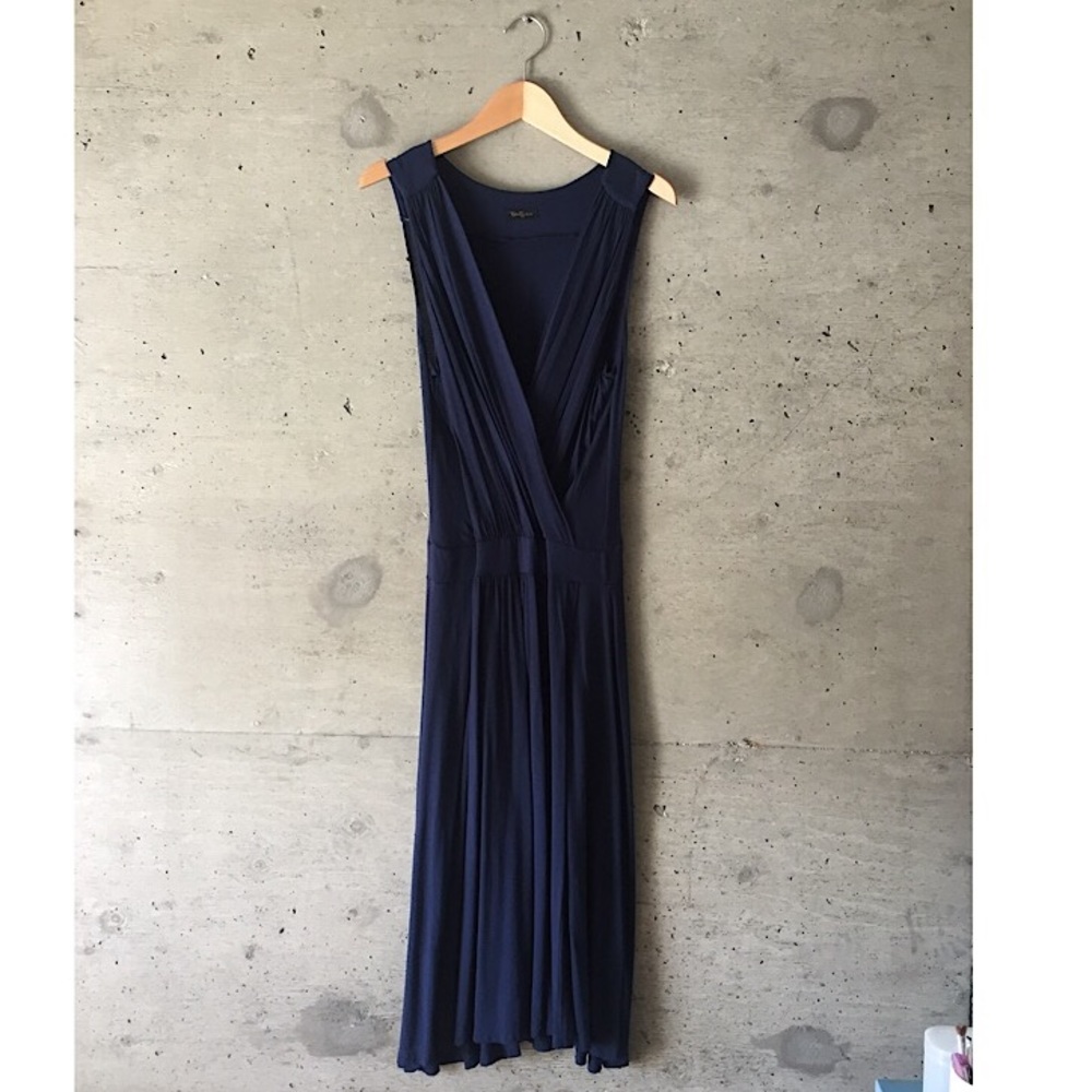Navy blue dress from Twenty One by Forever 21